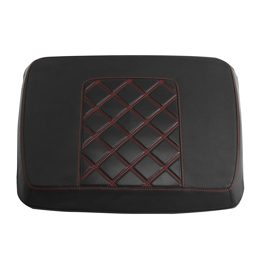 Trunk Lid Cover Fit For Harley Touring Street Road Glide 2014-24 Black Red