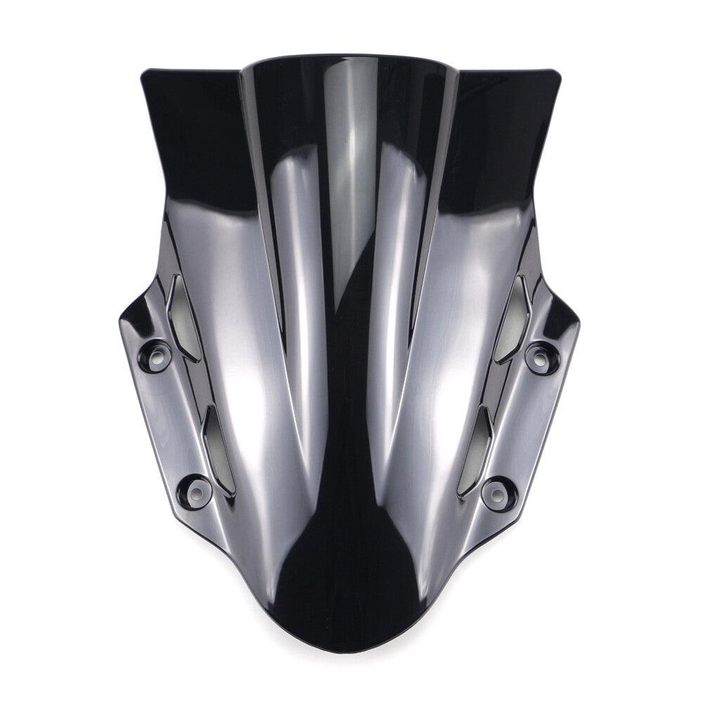 Double Bubble Windshield Windscreen For Suzuki GSX250R 2017-2021 18 19 20 Black