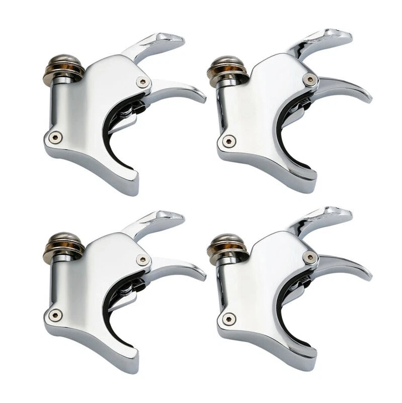 49mm 4PCS Windshield Windscreen Clamps Fit For Harley Dyna 06-17 XL1200X 2016-22