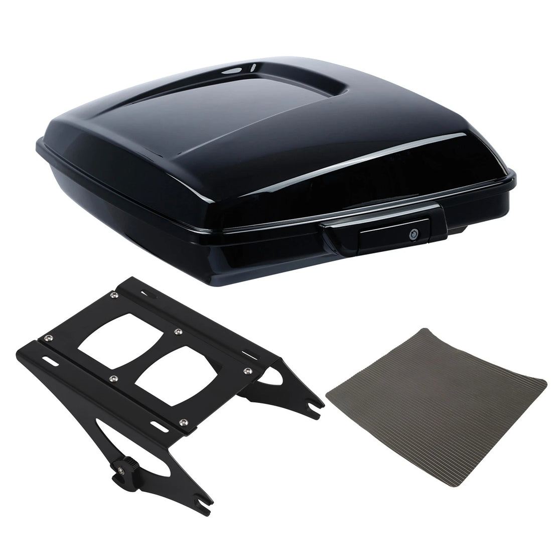 5.5" Razor Trunk w/Two Up Mount Rack Fit For Harley Touring Road Glide 2014-2025