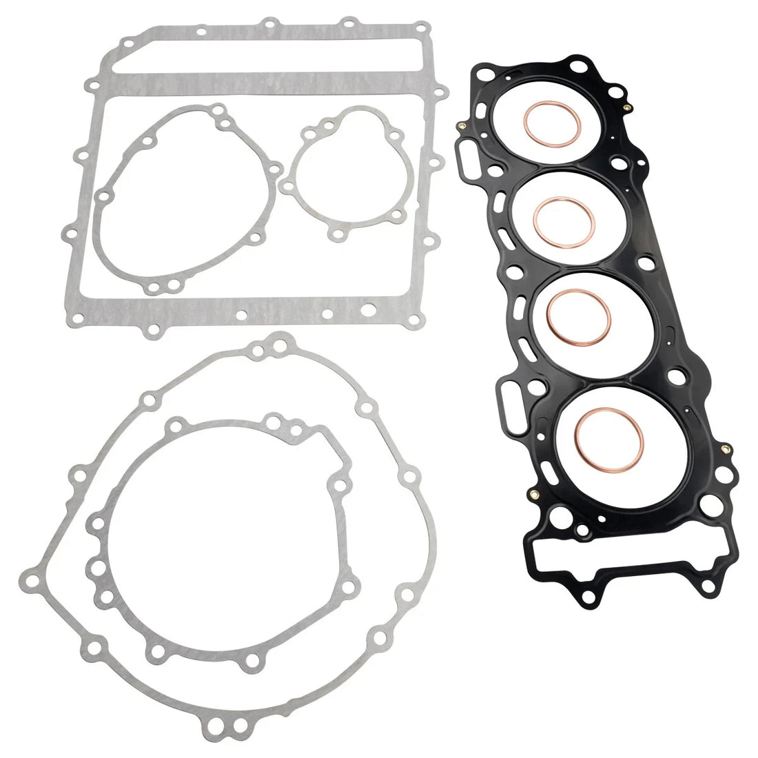Crankcase Engine Covers Cylinder Gasket Kits Set For Kawasaki Ninja ZX10R 08-10