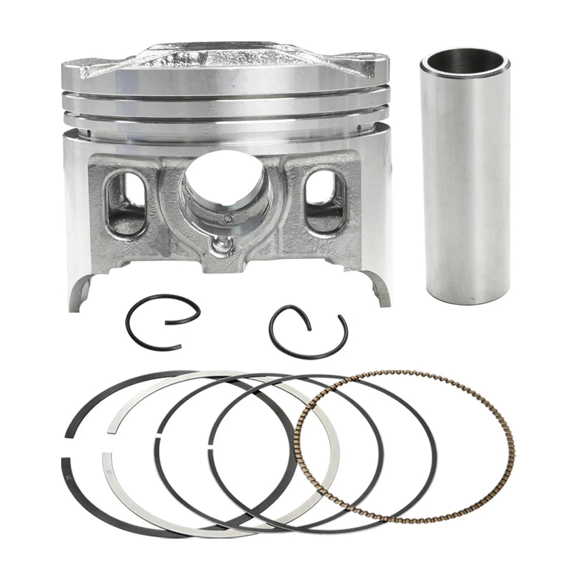 62.50mm Piston Rings Kit For Kawasaki ZZR250 90-07 KLE250 93-01 EL250 88-96