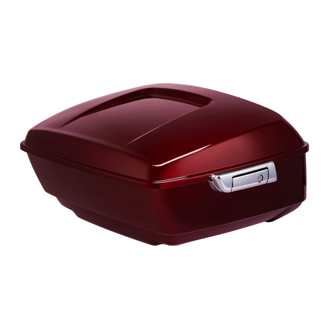 King Trunk Luggage Fit For Harley Road Street Glide 14-25 Mysterious Red Sunglo