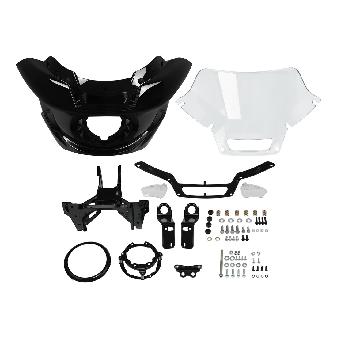 Headlight Fairings Windshield Mount Bracket Fit For Harley Low Rider ST 22-2025