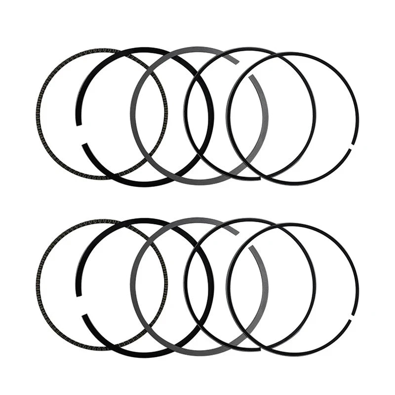 2PCS 70mm Piston Ring For Kawasaki EX400 Ninja 400 08-22 Z400 ZR400 19-22