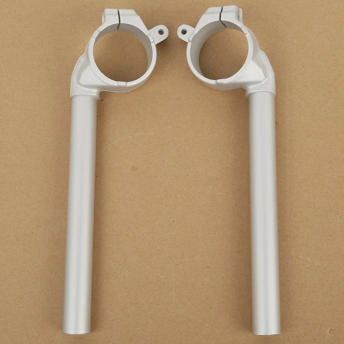 Silver Handlebar Handle Bar Clip On Fit For Yamaha YZFR1 Yzf R1 YZF-R1 2002-2003