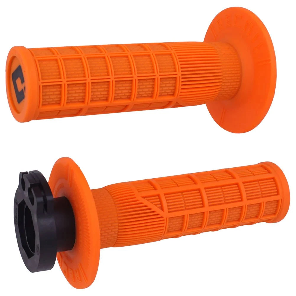 Odi H36RCOd23e-d2f177 Recoil Full-Waffle SX-MX V2 Lock-On Grips Orange For KTM