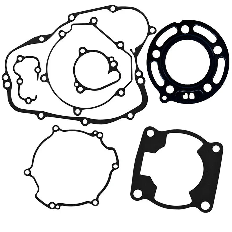 Cylinder Crankcase Engine Clutch Cover Gasket Kits Set For Kawasaki KX85 01-13