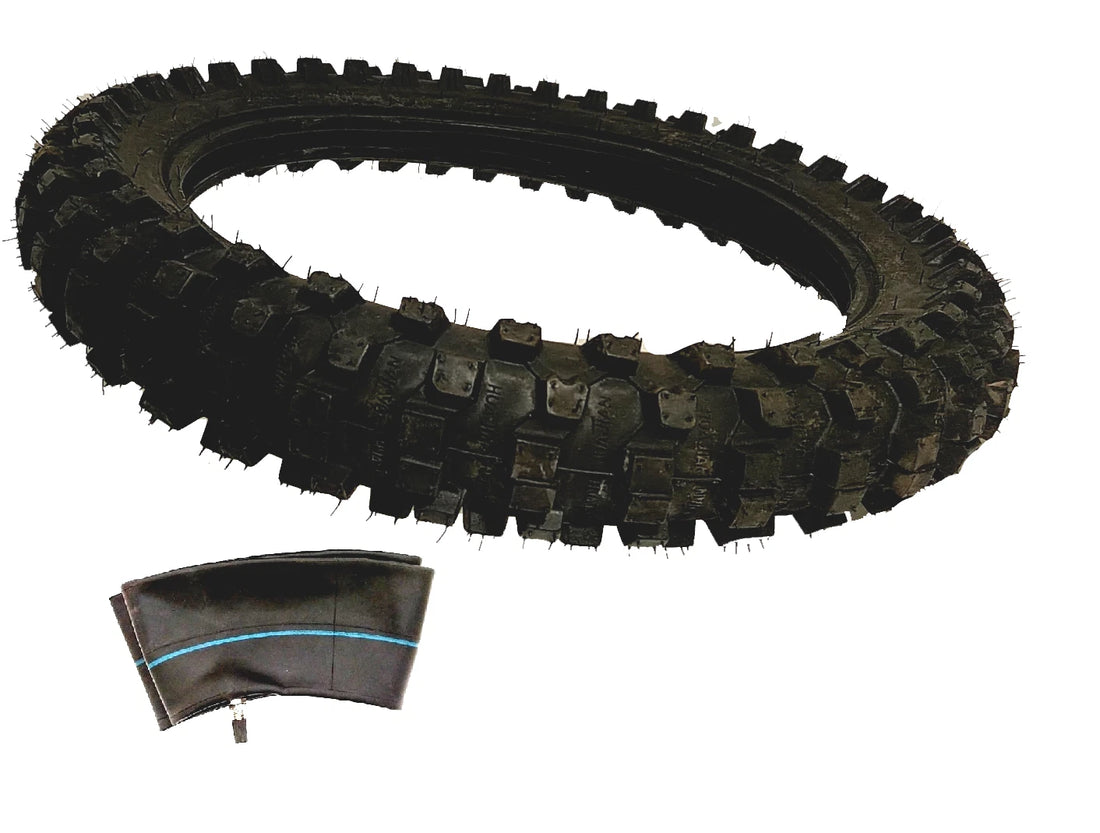 Sdg SSR Replacement 70/100-19 Tire Tube Pit Bike Hard Terrain Tread