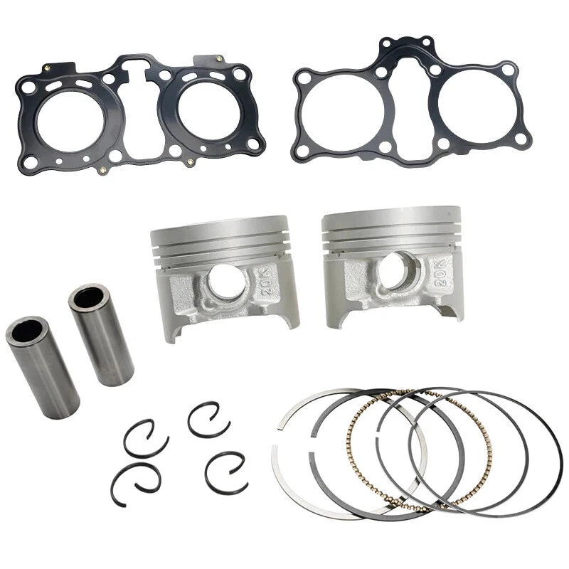 Piston Ring Kit Cylinder Head Base Gasket For Suzuki GW250 GSXR250 GSX250R DL250