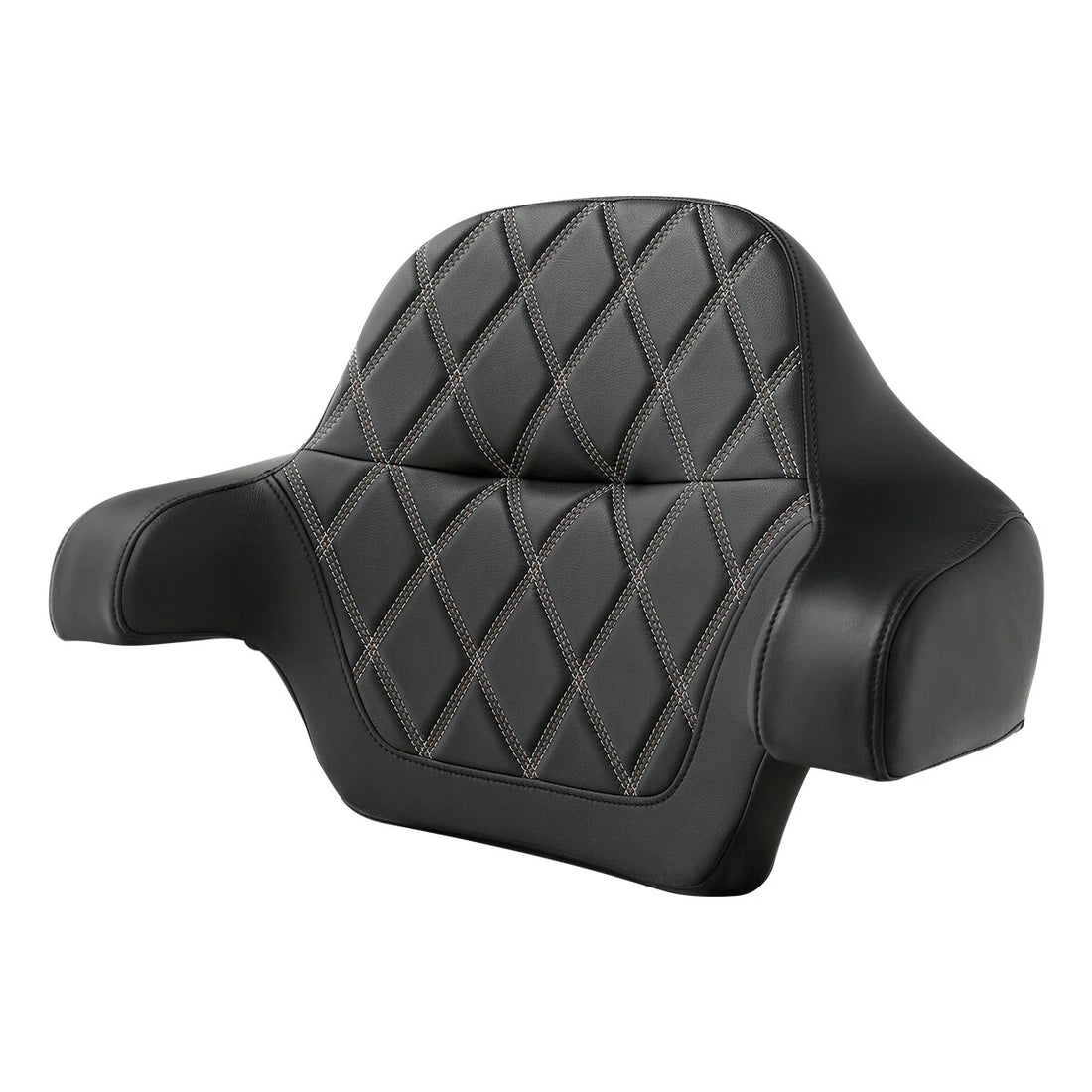 Motorcycle Passenger Wrap-around Backrest Pad Fit For Harley Touring 14-23