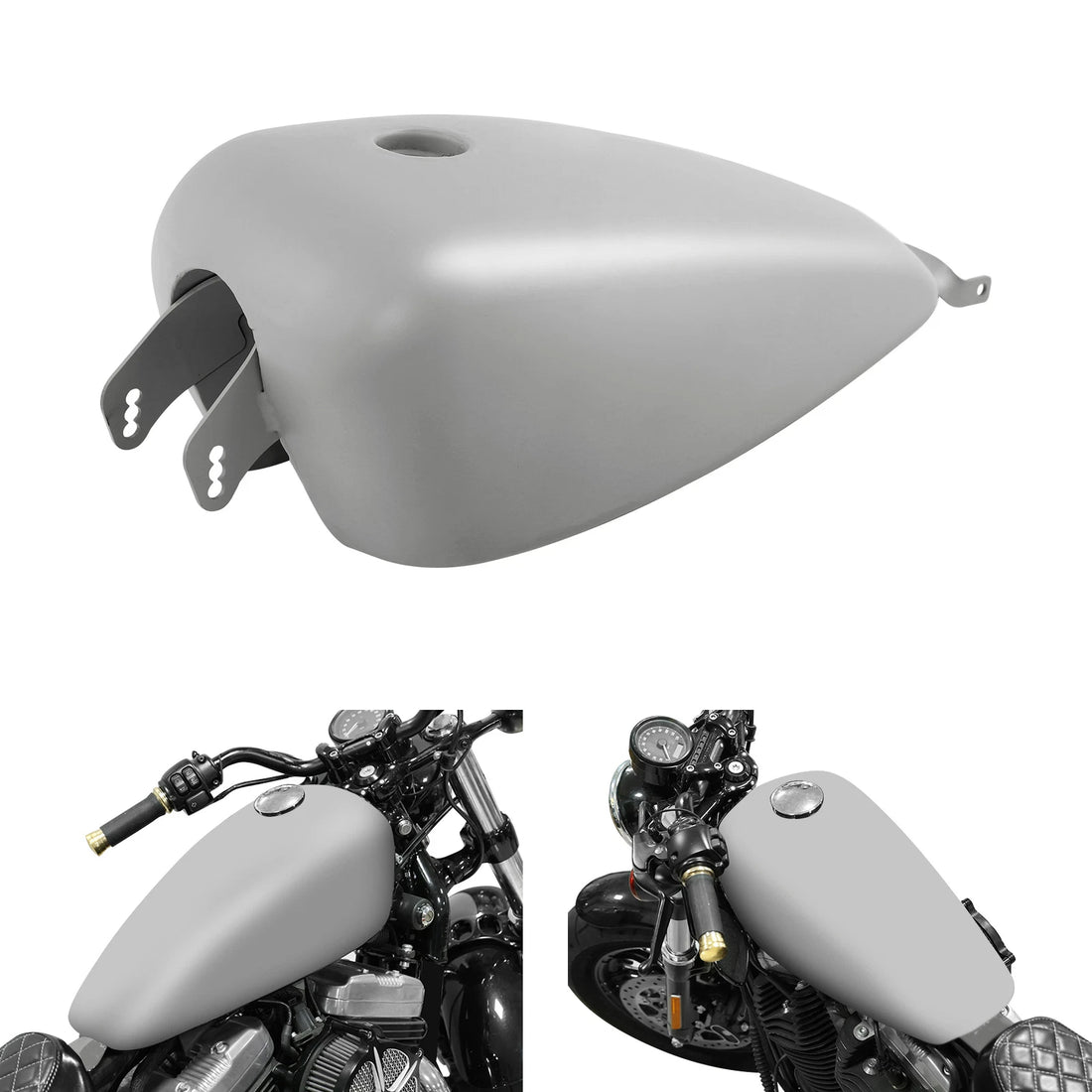 Gas Fuel Tank Carbureted Fit For Harley Sportster XL 04-06 05 Carburetor Version