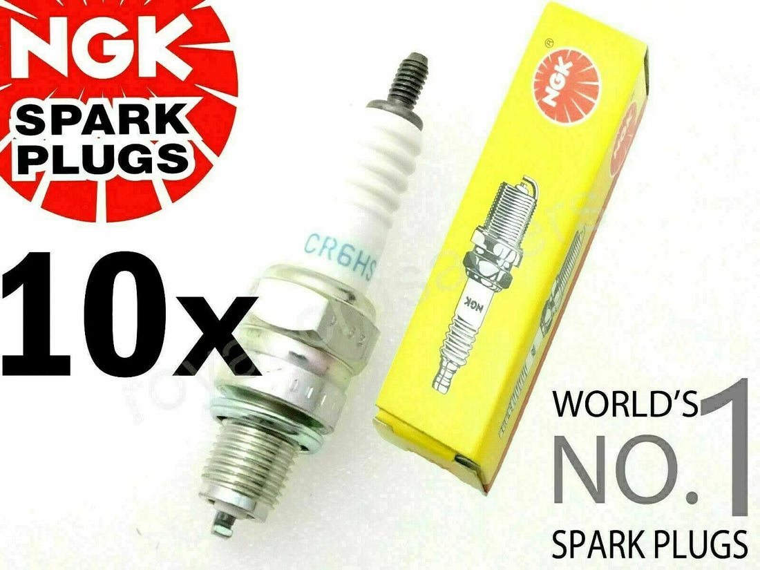 10x GENUINE NGK REPLACEMENT COPPER CORE SPARK PLUG BPR7HS @LS