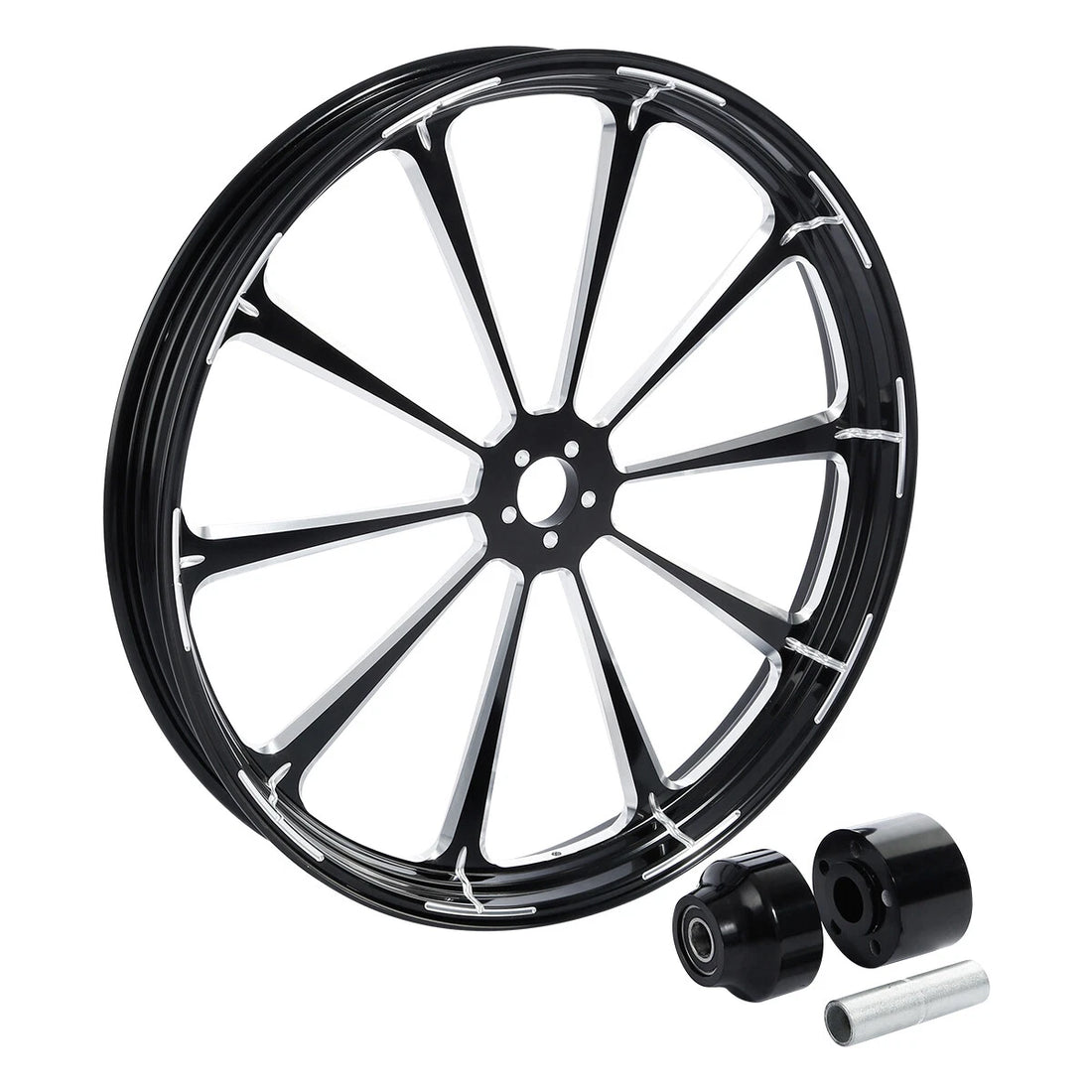 30" x 3.5" Front Wheel Rim Hub Single Disc Fit For Harley Street Glide ABS 97-21