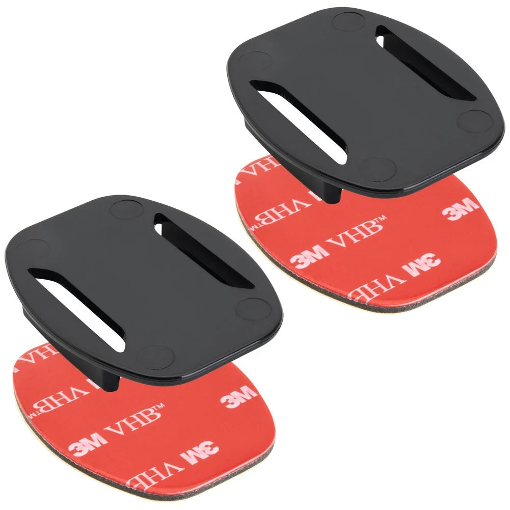 Tusk 218-594-0001 Equinox Replacement Go Pro Flat Mounts 2 Pack