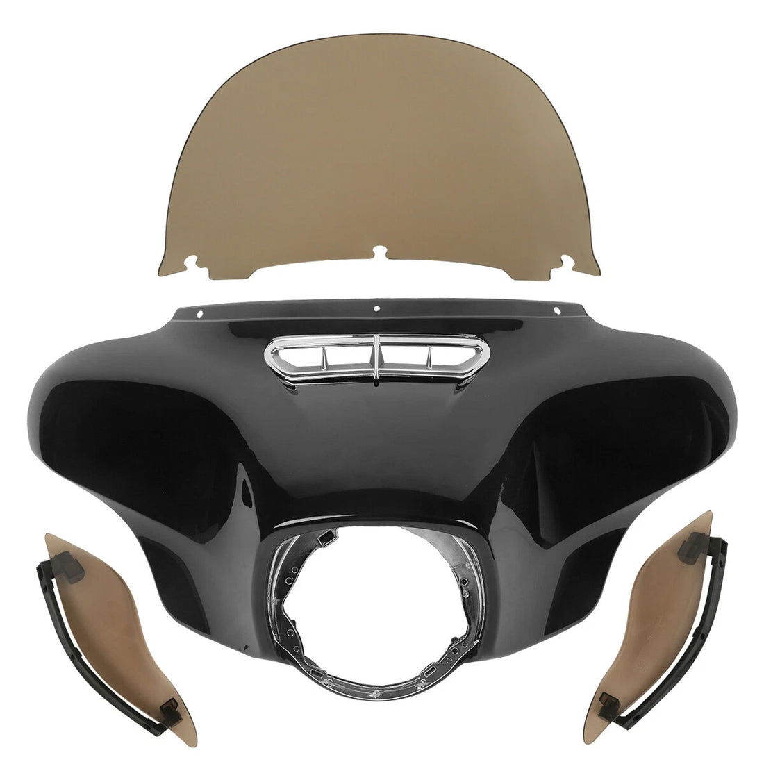 Batwing Fairing & Windshield & Air Deflectors Fit For Harley Electra Glide 14-24