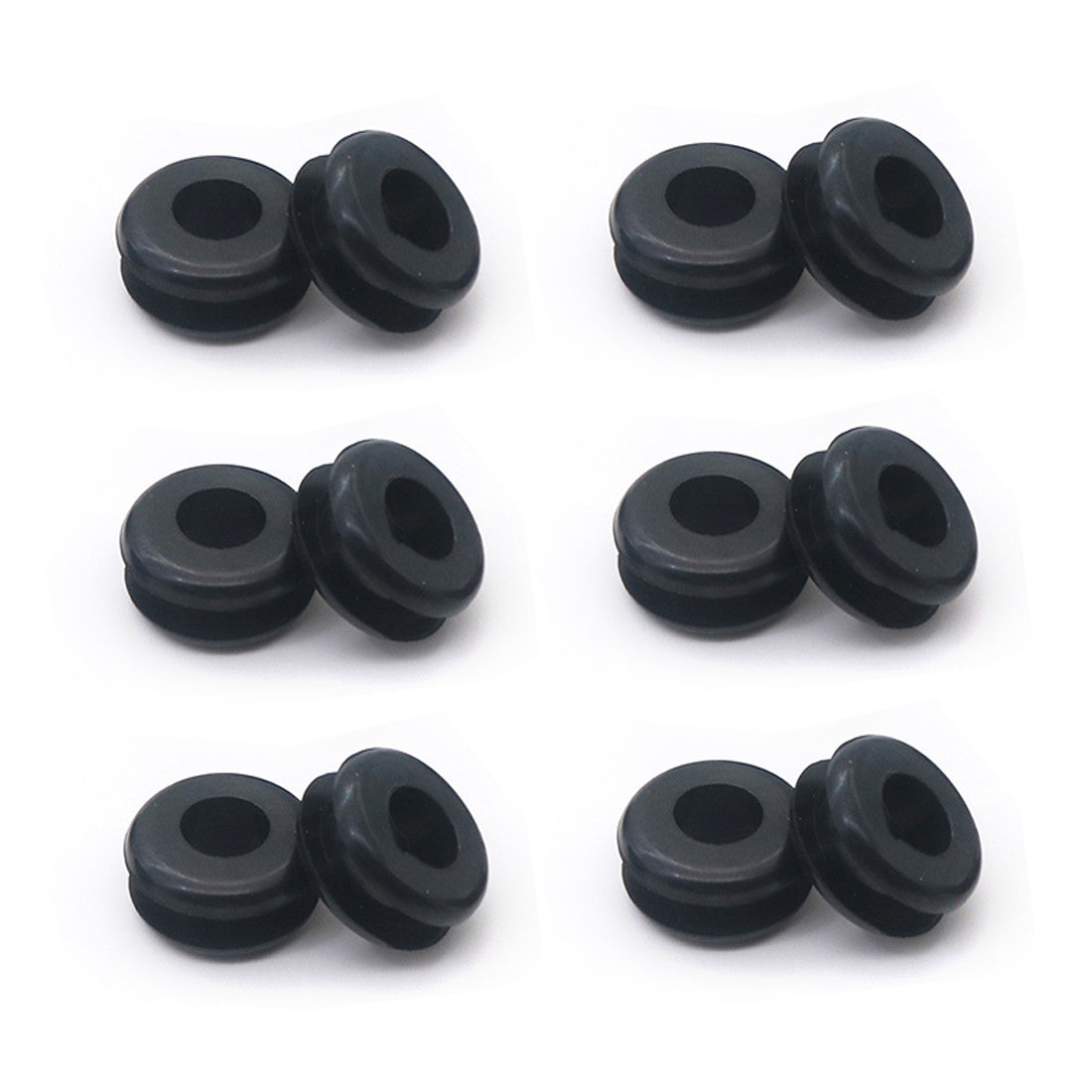 Rubber Fuel Tank Mounting Grommets Gasket Kit For Harley FXSTS Springer 88-99