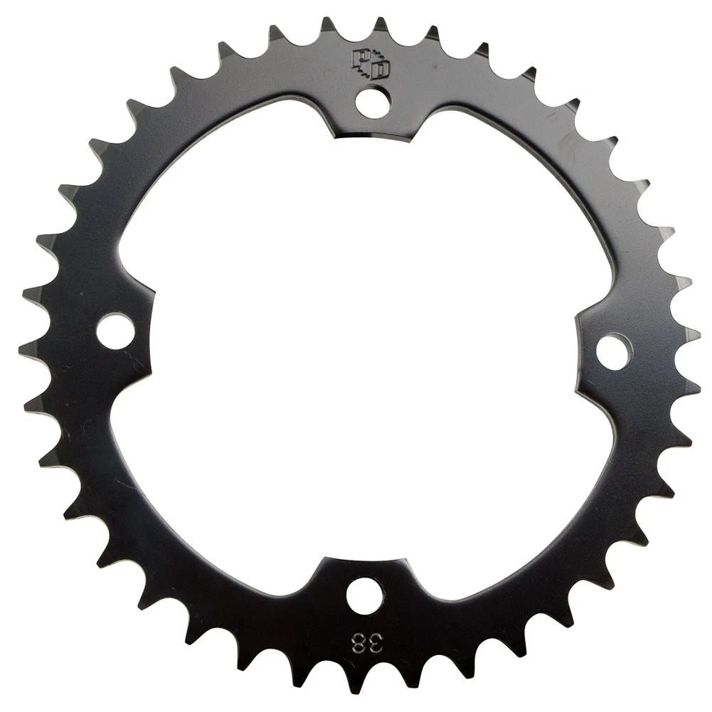 Primary Drive Rear Steel Sprocket 38 Tooth Black For Yamaha YFZ450R 2009-2023