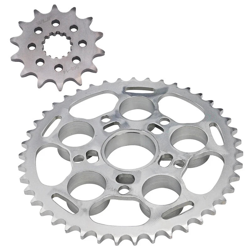 Motorcycle 520 43T 14T Front Rear Sprocket For Kove 321R 321RR