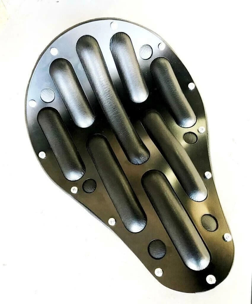 Spring Solo Seat For Harley Sportster Chopper Bobber 10x14 Easy Rider Black