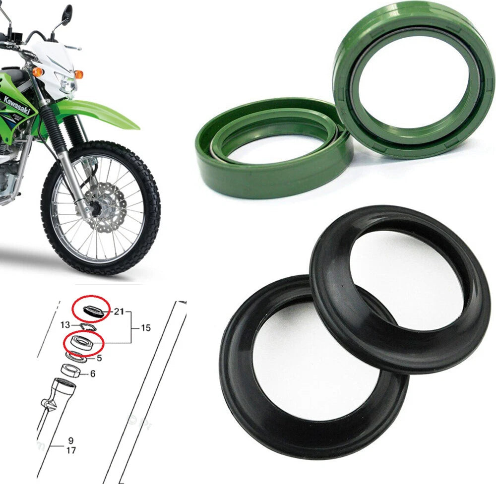 41X54X11 Front Fork Oil Seal Dust Seal Kit for Honda CB500F CB500FA CB500XA