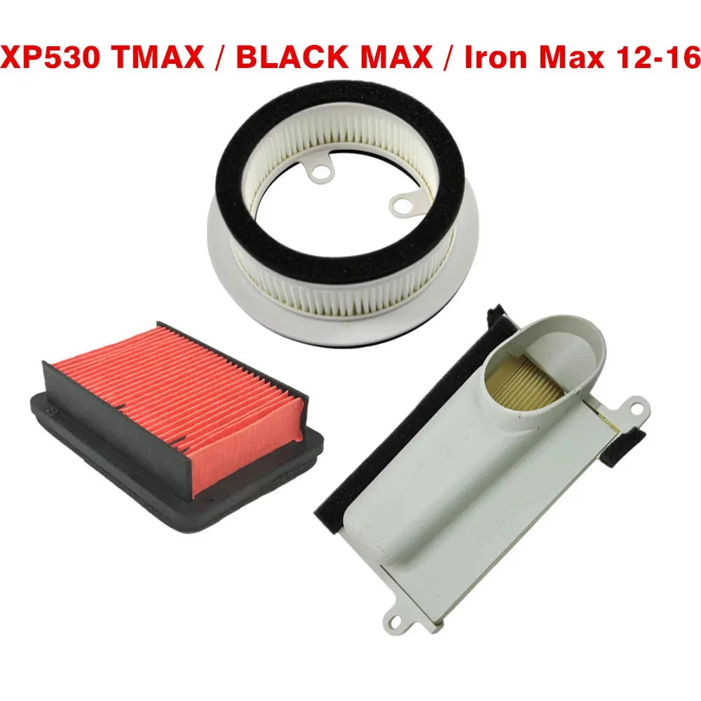 Air Filter Intake Cleaner For Yamaha XP530 TMAX BlackMax IronMax 530 12-16 XP500