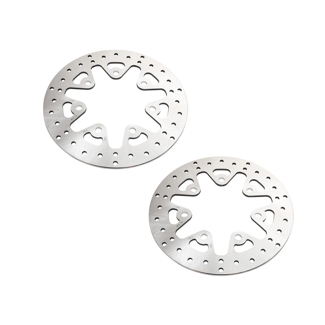 2x 11.8" Front Brake Disc Rotors Fit For Harley Street Electra Glide 2014-2023