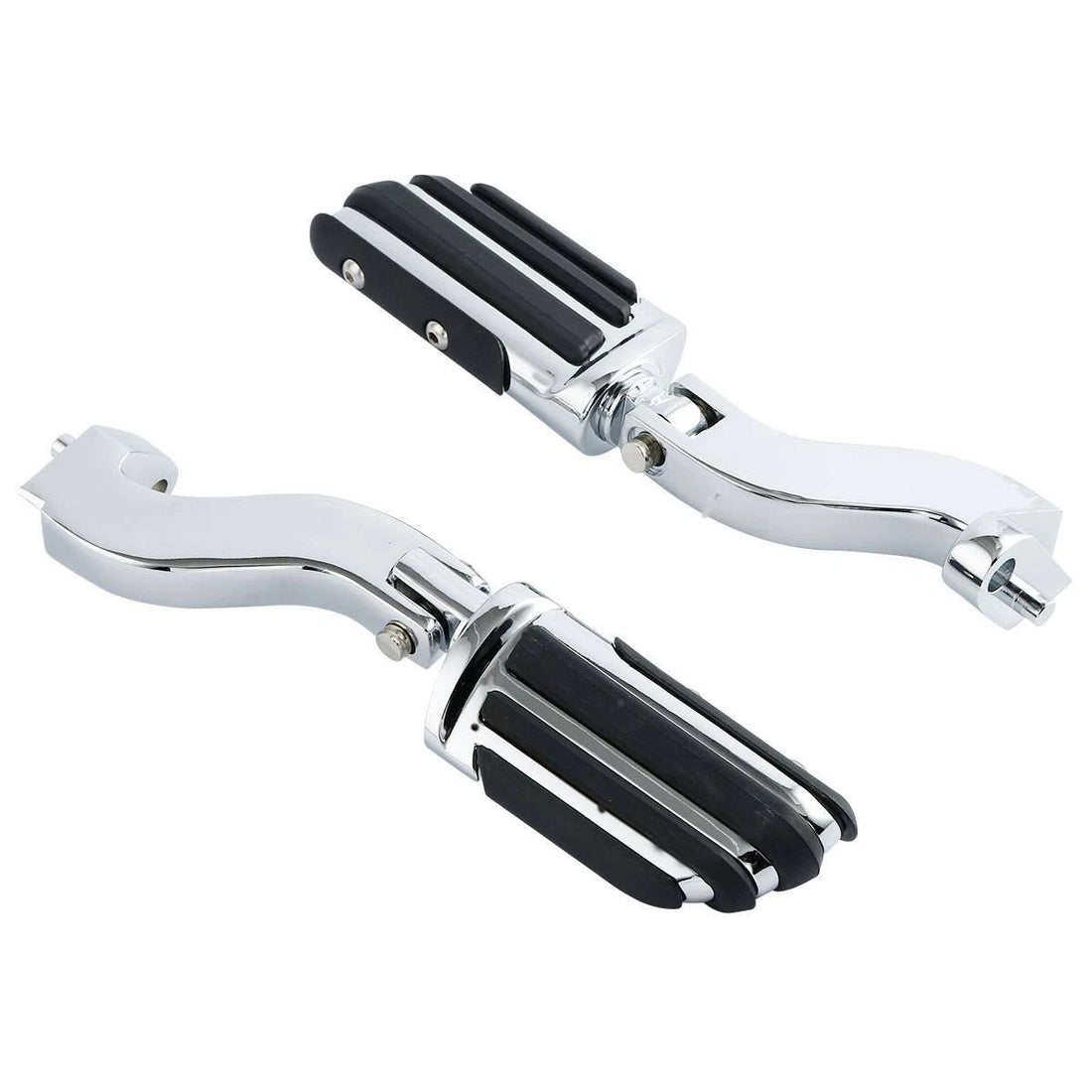 Passenger Pair Footpegs & Bracket Fit For Harley Touring Road King Glide 93-25
