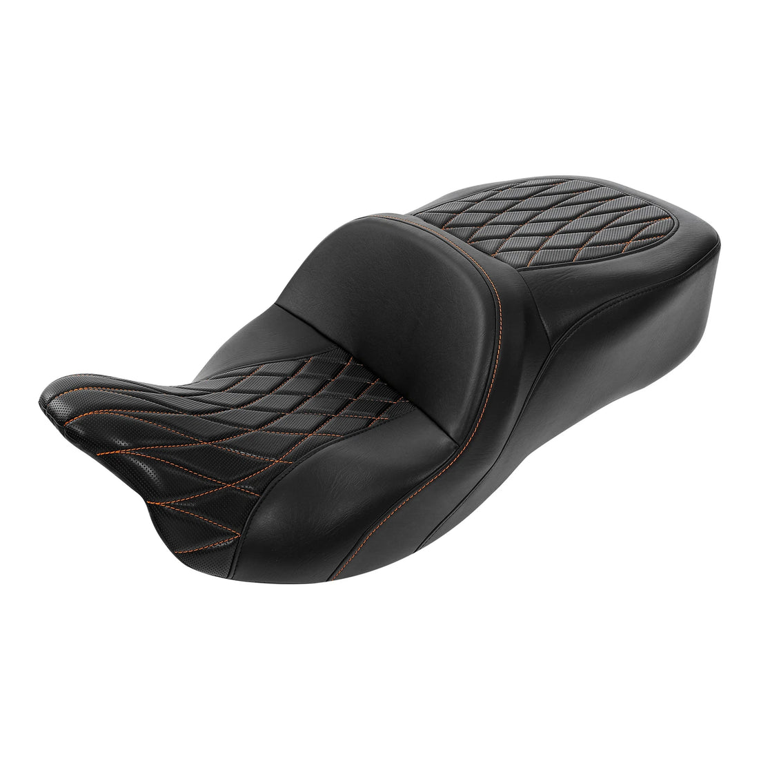 Driver Passenger Pillion Seat Fit For Harley Touring Cvo Street Road Glde 09-23