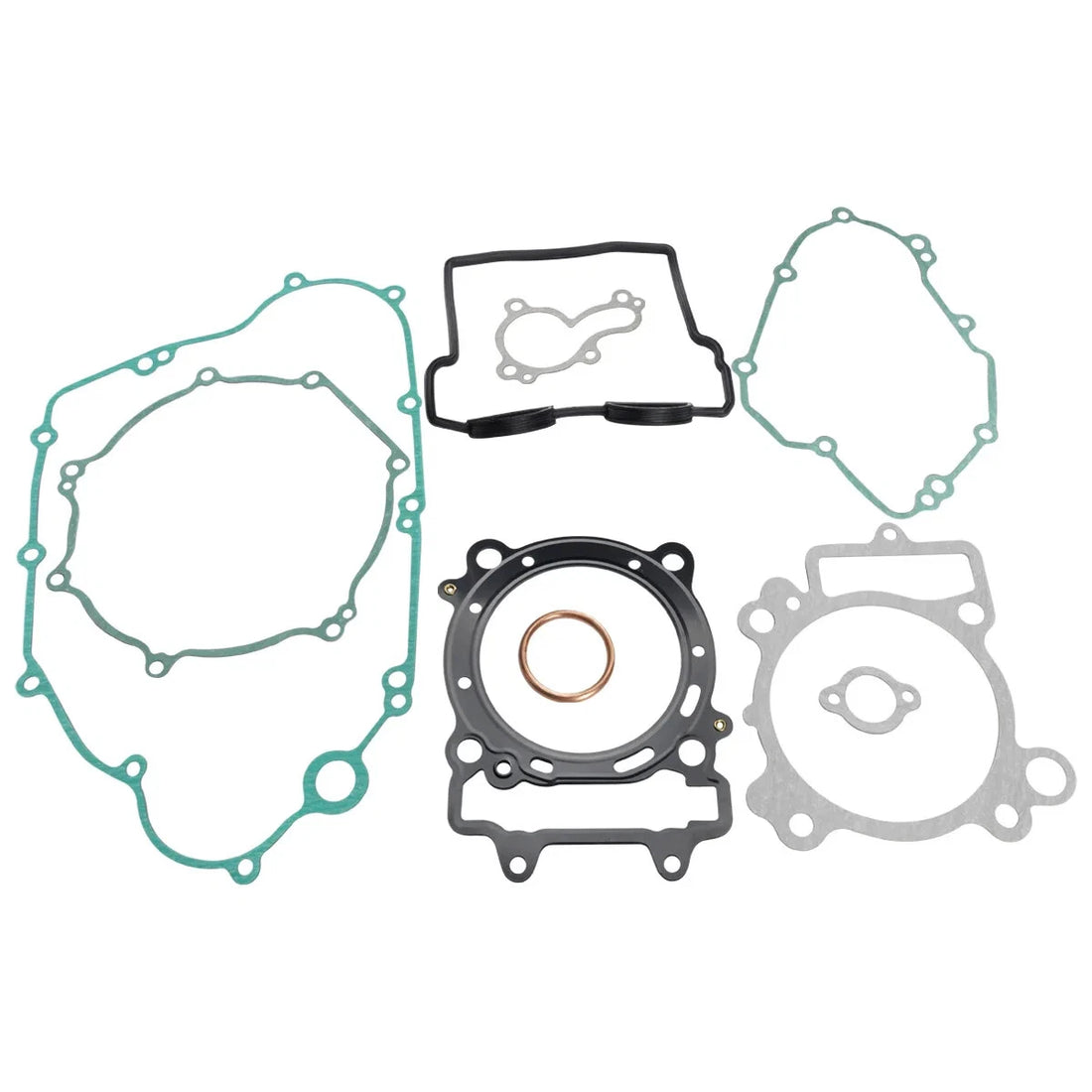 Full Set Cylinder Crankcase Engine Cover Gasket Kits For Kawasaki KX450F 06-08