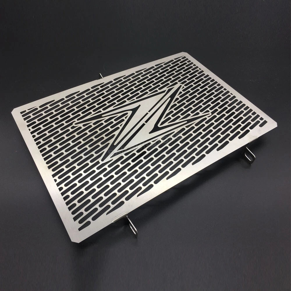 Silver Radiator Grille Cover Guard Fit Kawasaki Z1000 Z750 Z800 ZR800 2012-2016