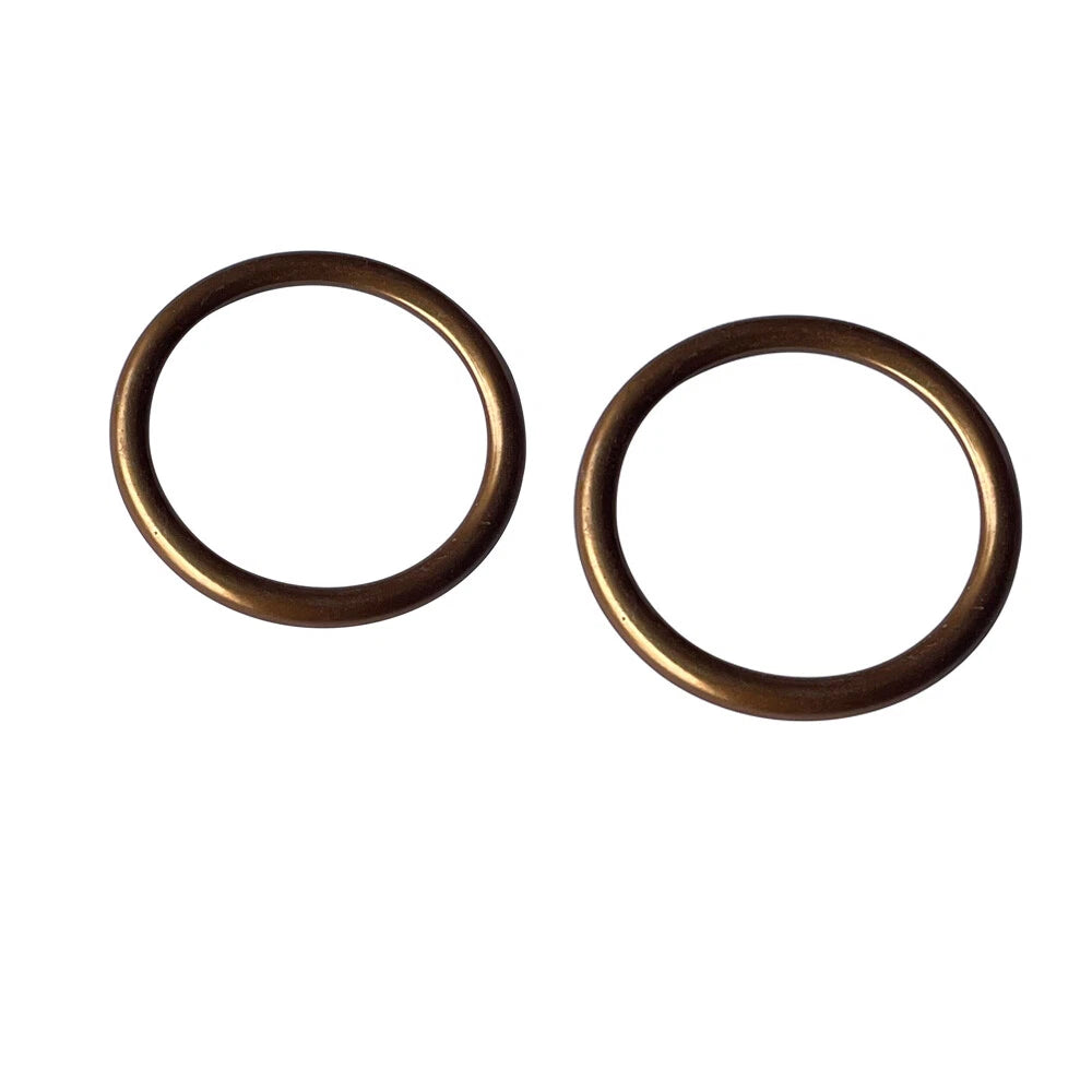 2pcs 37x45x4 exhaust gasket for HONDA VT 750 VT 750 CA Shadow RC50 2006-2016