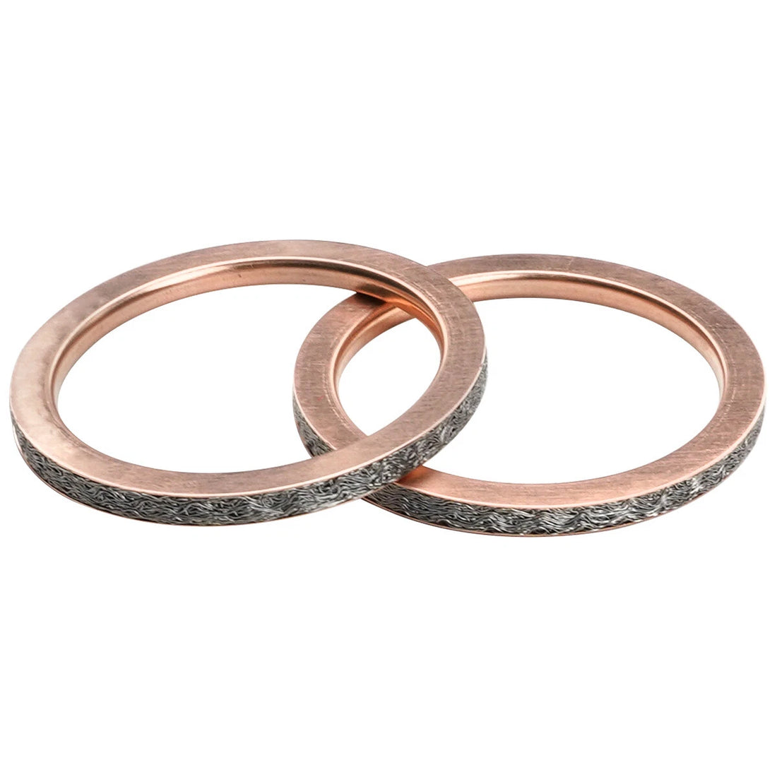 2PC Exhaust Pipe Gasket Yamaha YZF-R1/R1S/R1M 15-21 FZ10 17-18 MT-10 18-21
