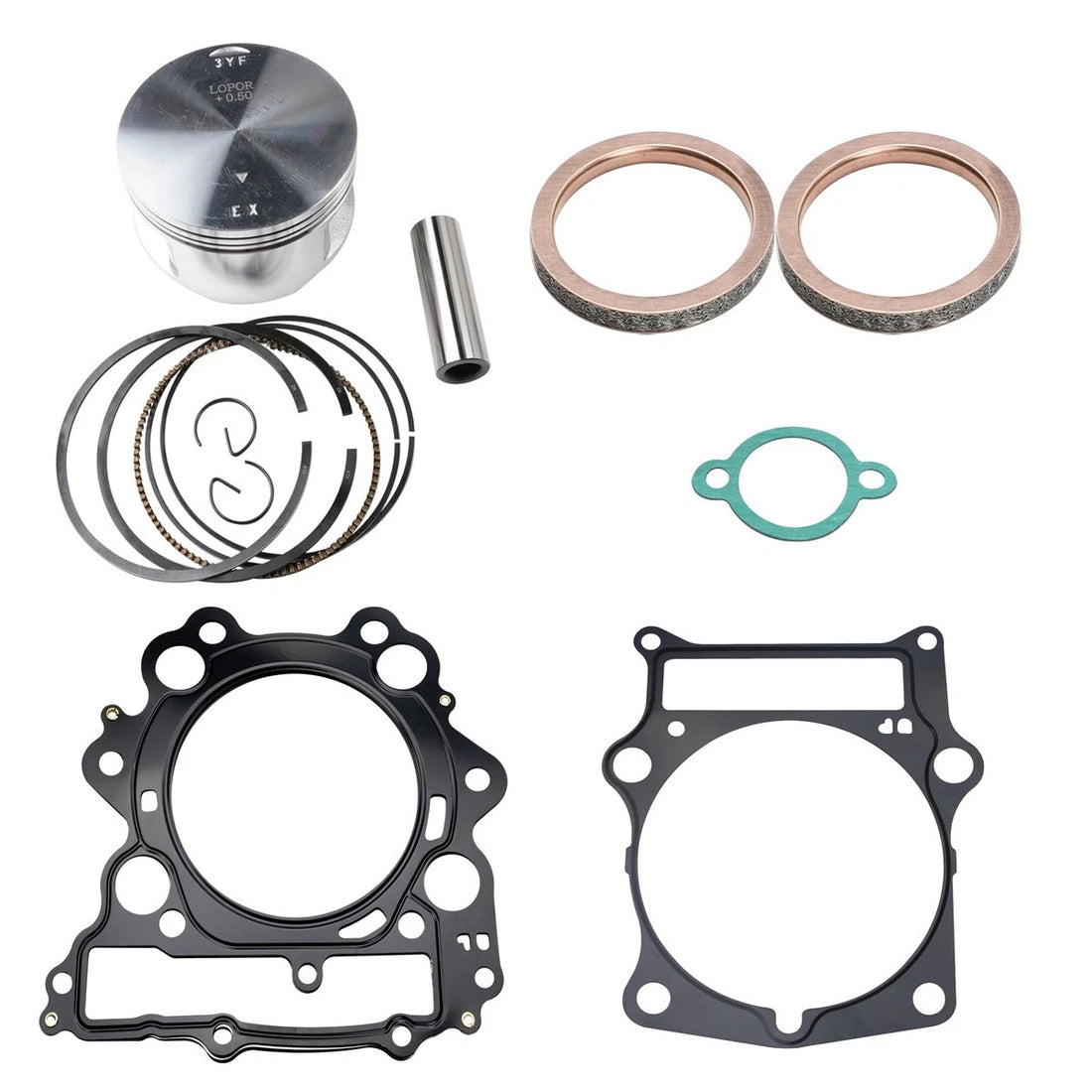 100.5mm oversized piston gasket reconstruction kit For Yamaha Raptor 660R 01-05
