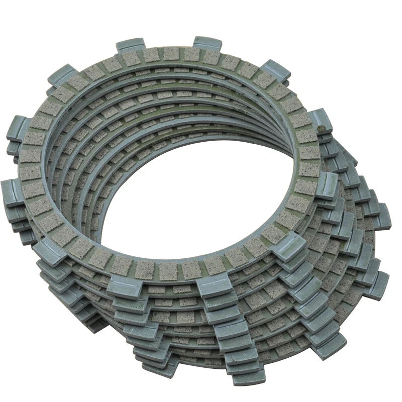 8 Pcs Friction Clutch Plates kits For Kawasaki KX125 90-92 KDX200 89-93