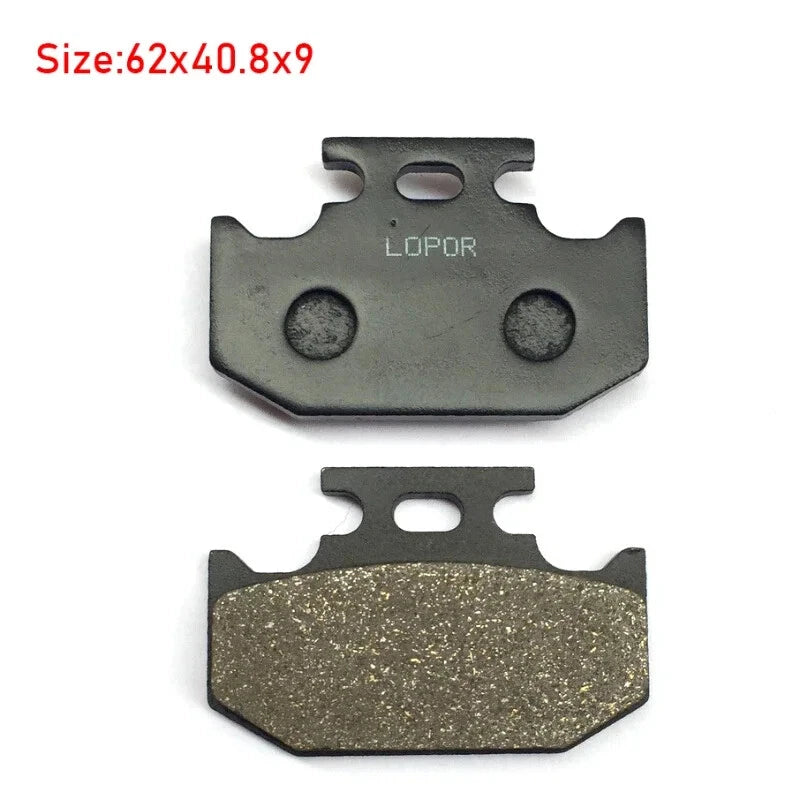 Rear Brake Pads For Yamaha XG250 XTZ250 YZ250 TT350 WR400 Kawasaki LX110C LX250