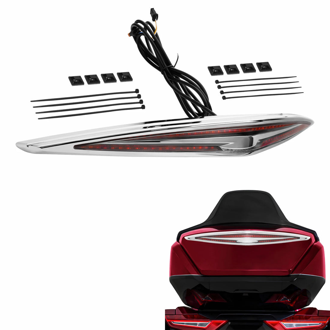 LED Trunk Luggage Decorative Light Fit For Honda Goldwing GL1800 2018-2020