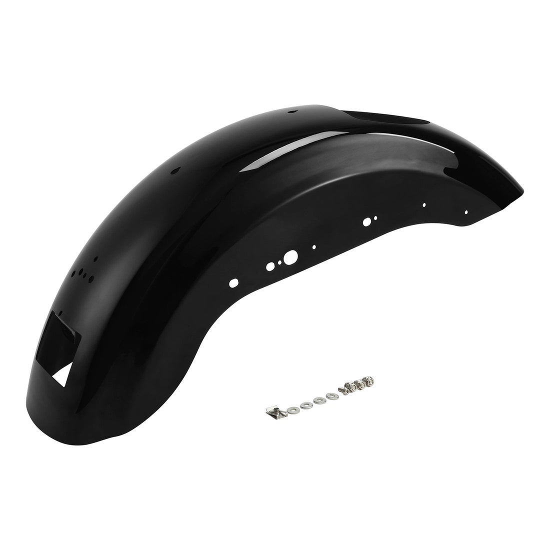 Gloss Black Rear Fender Fit For Harley Sportster 883 1200 XL1200C Custom 07-09