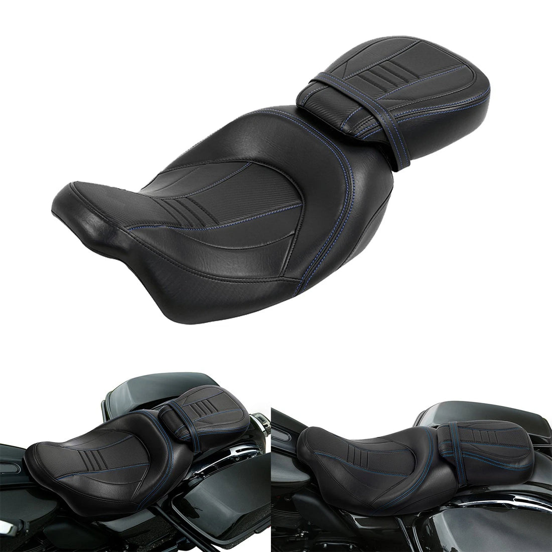 Driver Passenger Seat Fit For Harley Touring Street Glide Special Flhxs 09-23 22