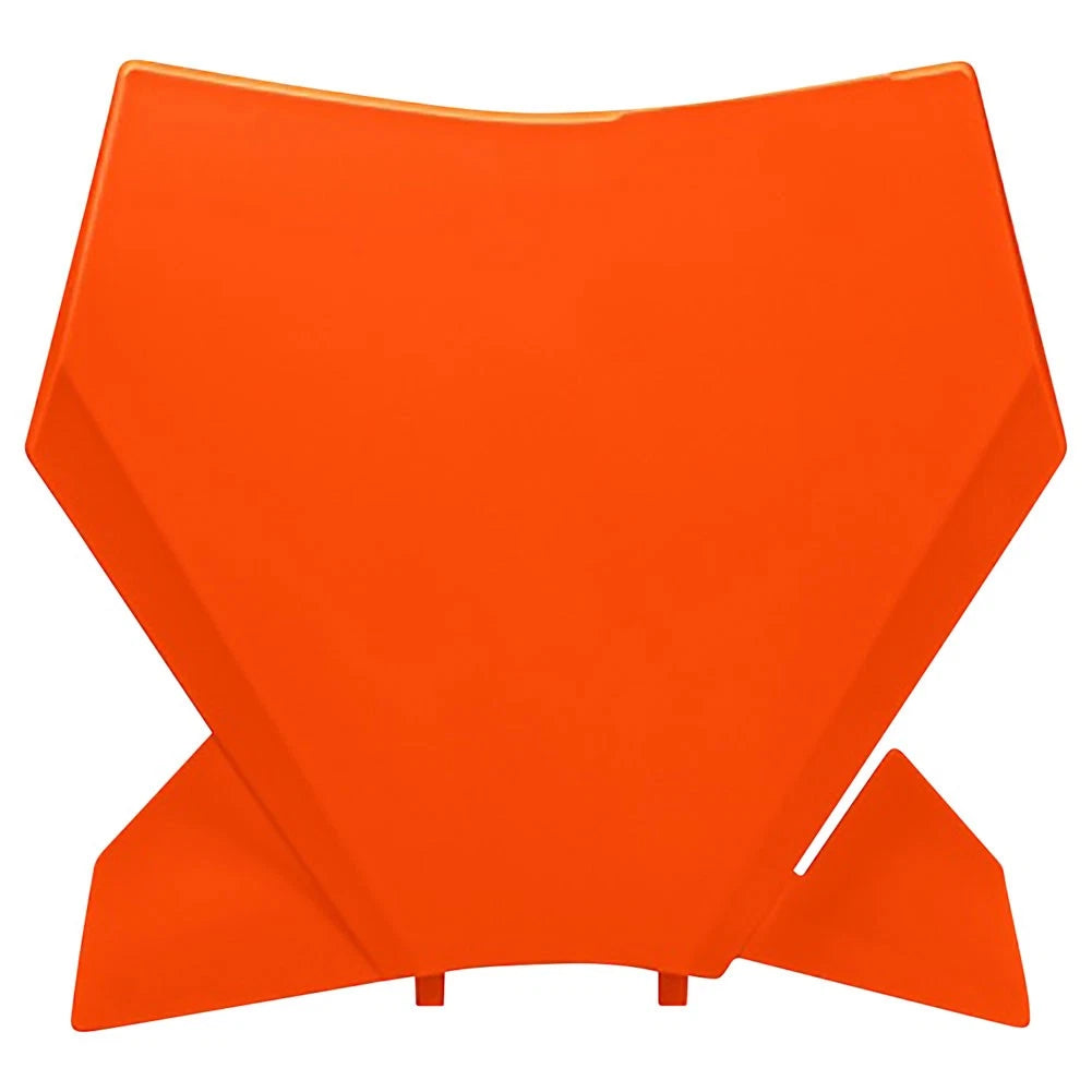 UFO Front Number Plate KTM Orange For KTM 450 XC-F 2023-2025