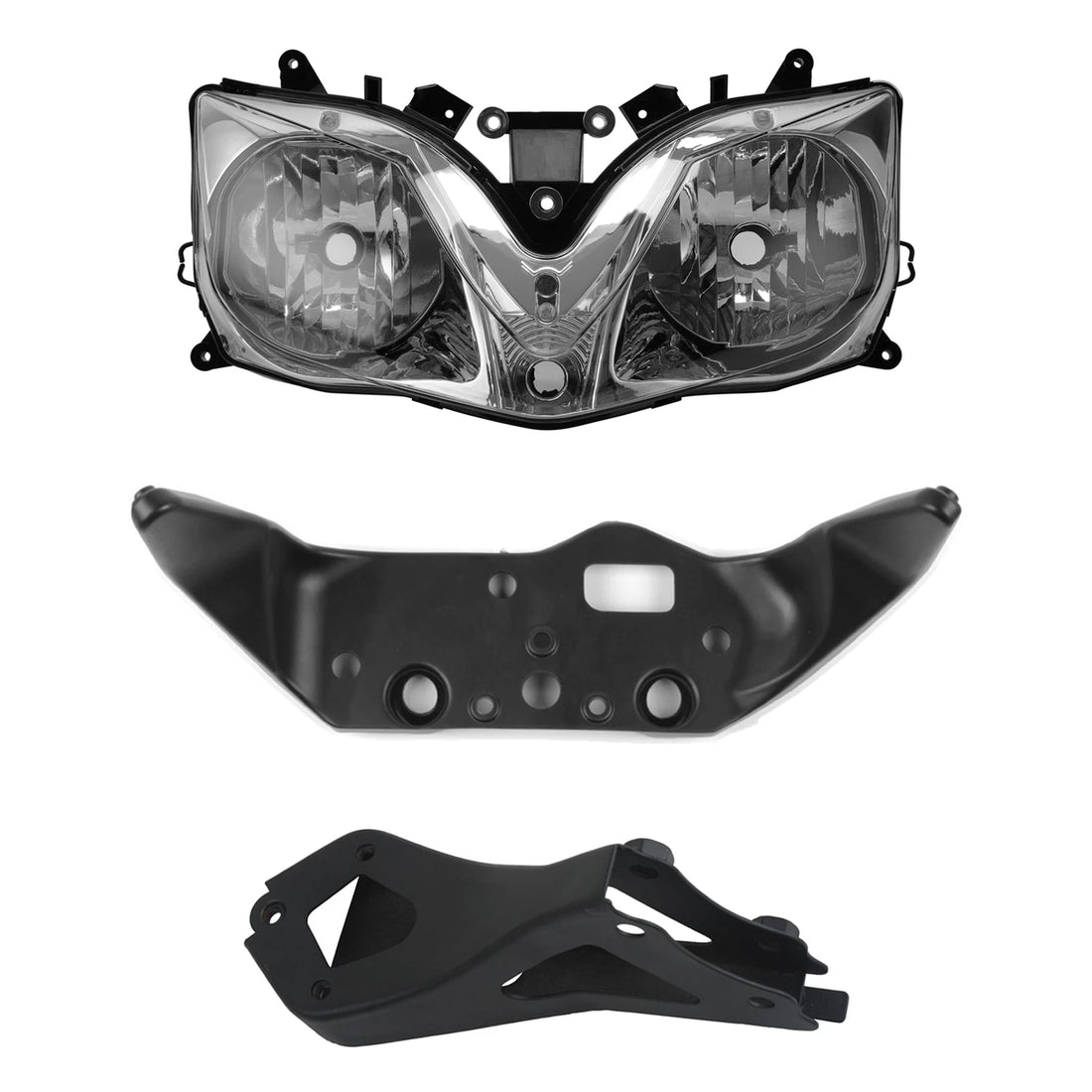 Front Headlight Assembly & Fairing Stay Bracket Fit For Honda CBR600F4i 2001-06
