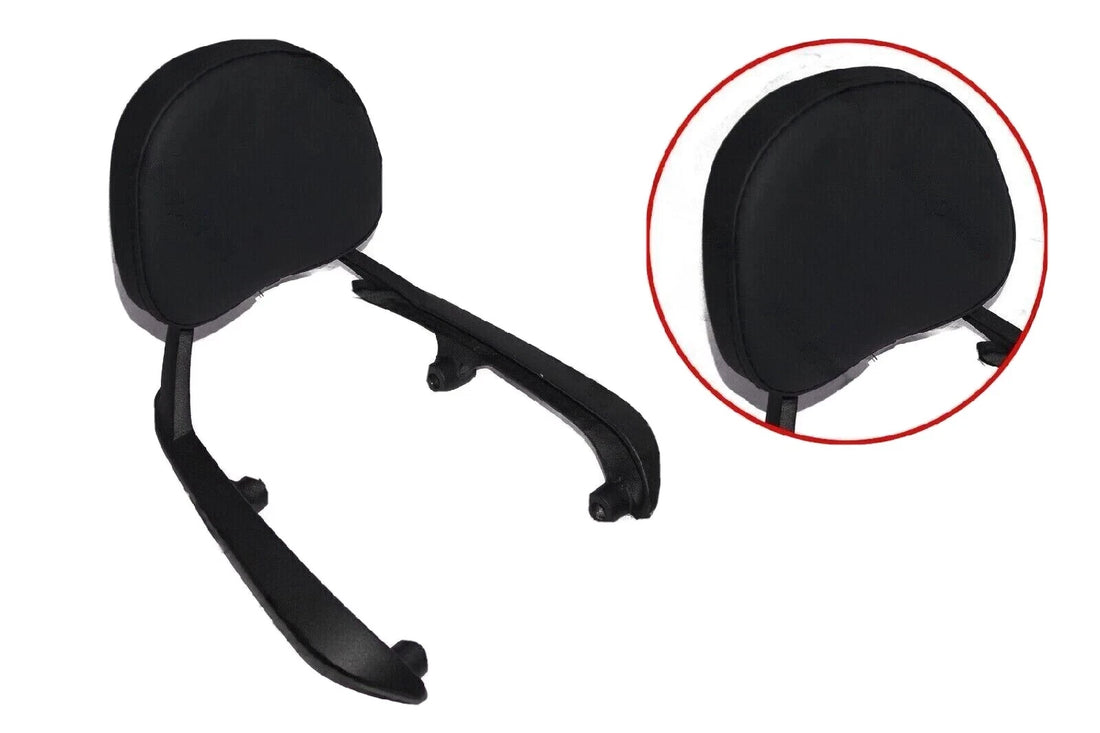 Fit For Royal Enfield Meteor 350 - Passenger Back Rest With Pad Black