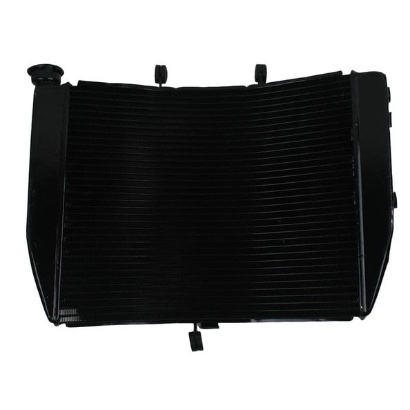 Black Radiator Engine Cooling Fit For Kawasaki Ninja ZX-6R ZX6R ZX 6R 2007-2008