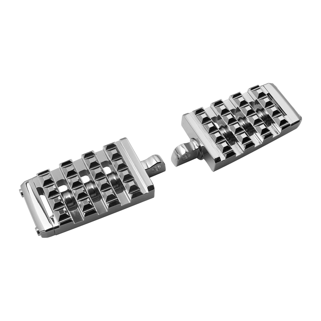 Chrome Footpeg Foot Pegs Fit For Harley Touring Road Street Glide Softail Dyna