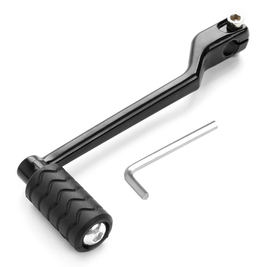 Left Rear Heel Toe Gear Shift Lever Pegs Fit For Harley Softail 86-2017 Black US