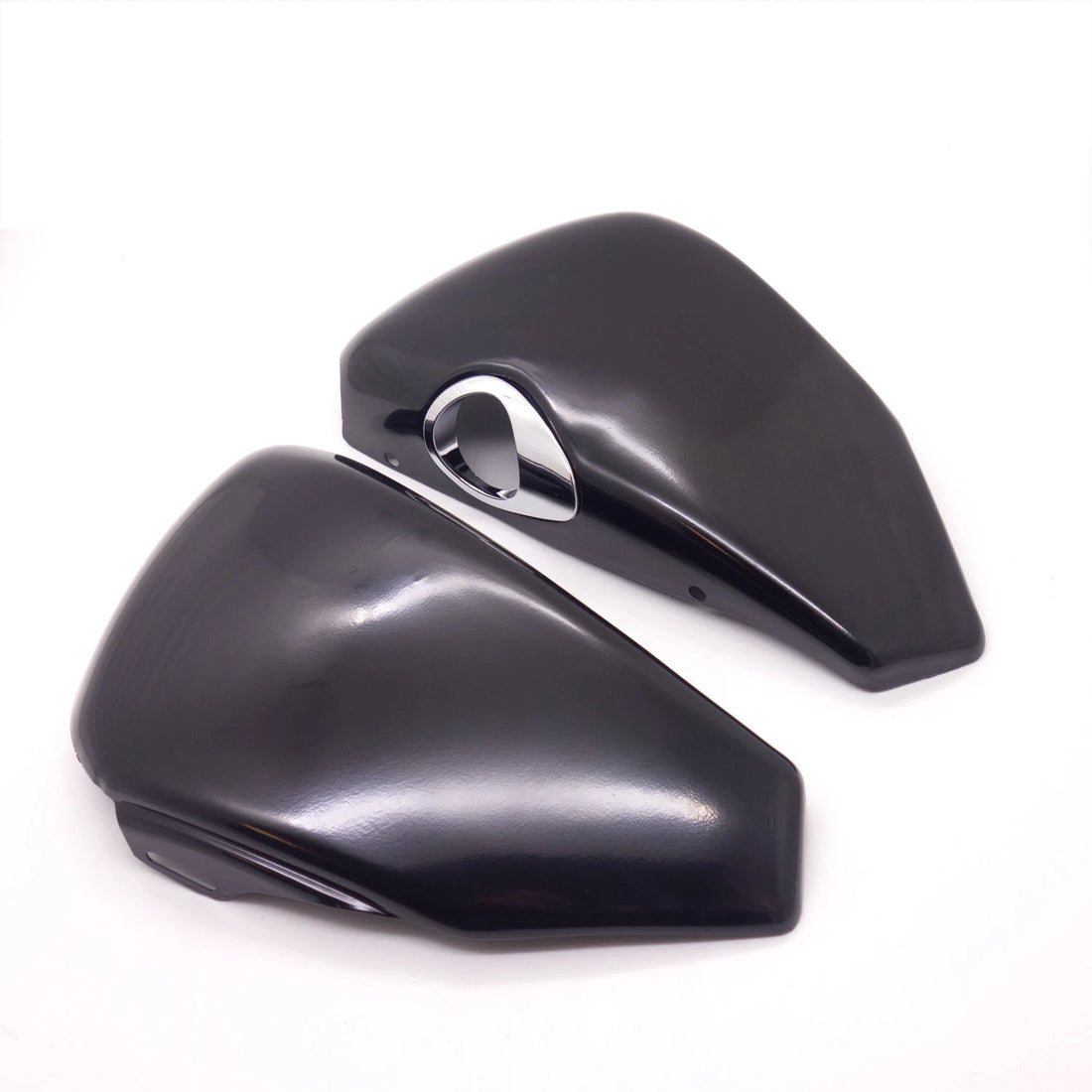 Metal Black Side Oil Tank Battery Cover For Harley Sportster XL883 2004-2013