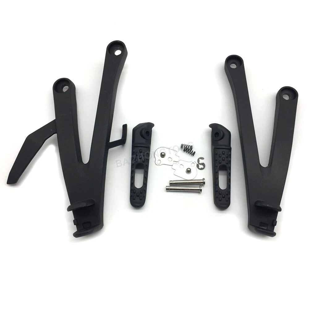 Rear Passenger Foot Peg Bracket Fit For Honda CBR600RR 2007-2021 2022 2023 Black