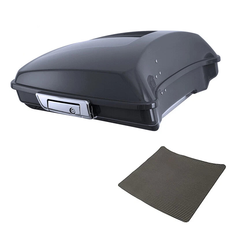 Razor Trunk Luggage Fit For Harley Touring Street Road Glide 14-26 Gunship Gray
