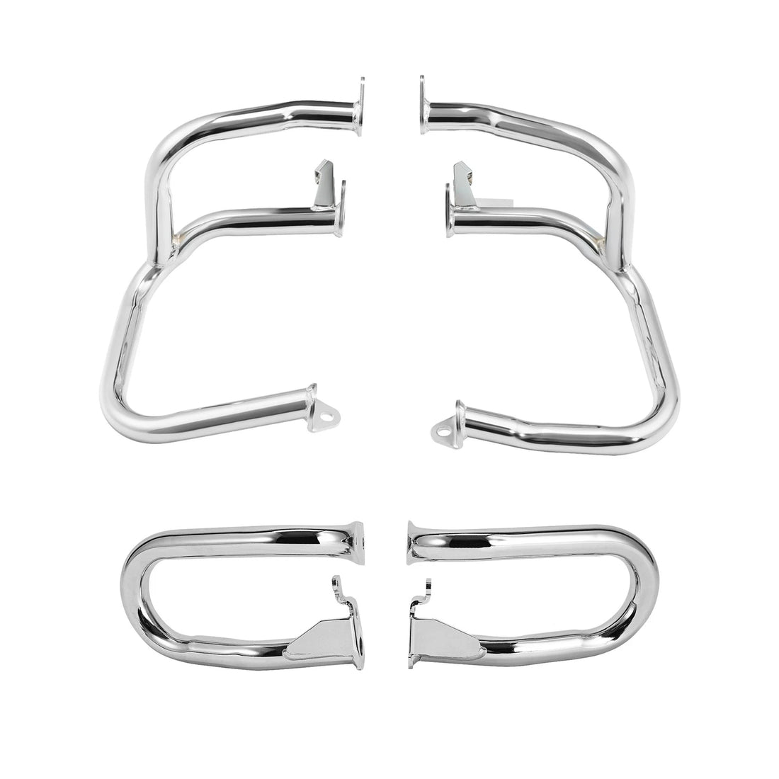 Front Rear Engine Guards Crash Bars Fit For Honda Goldwing 1800 GL1800 2001-2017