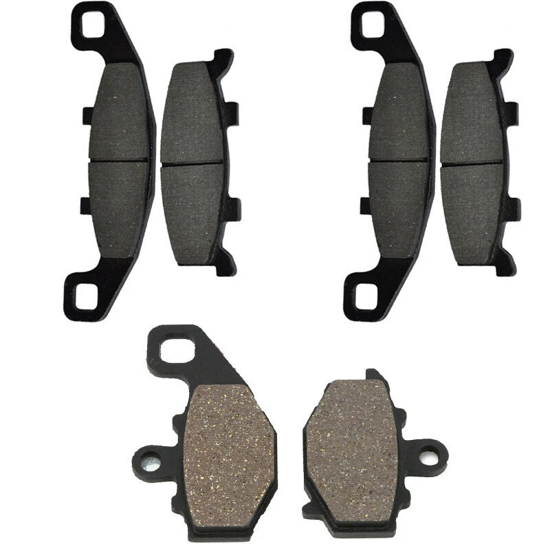 Motorcycle Brake Pads Front&Rear For Kawasaki Zrx 400 (ZR 400 E1 E2) 1994 1995